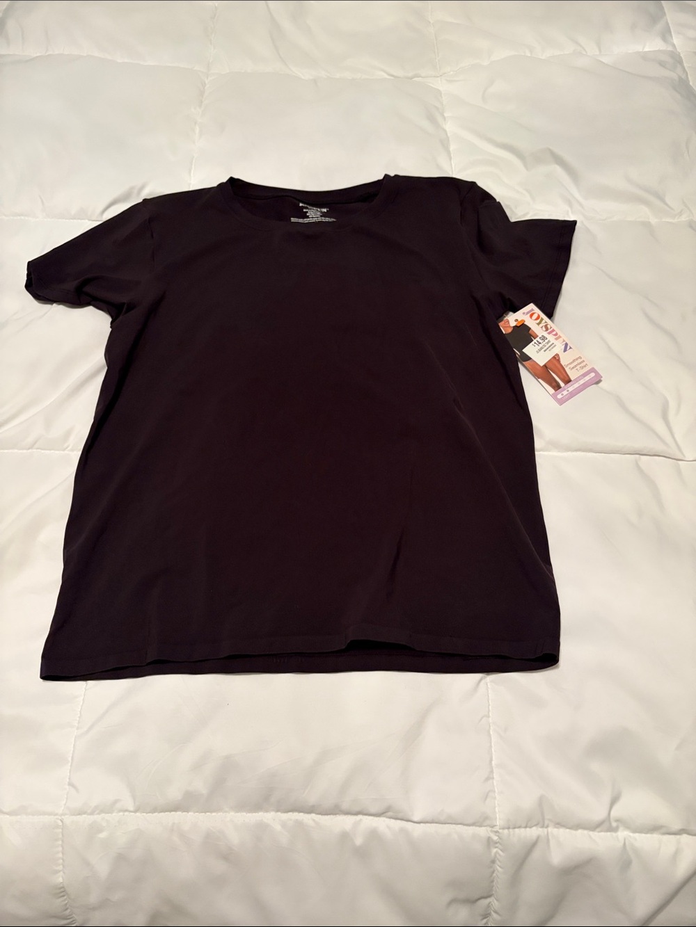 Basic Black Crewneck Tee